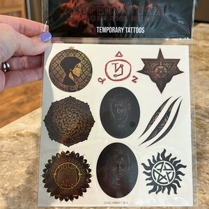Supernatural Temp. Tattoos
